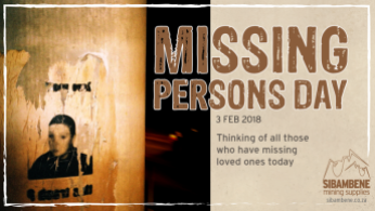SIBA Missing Persons Day